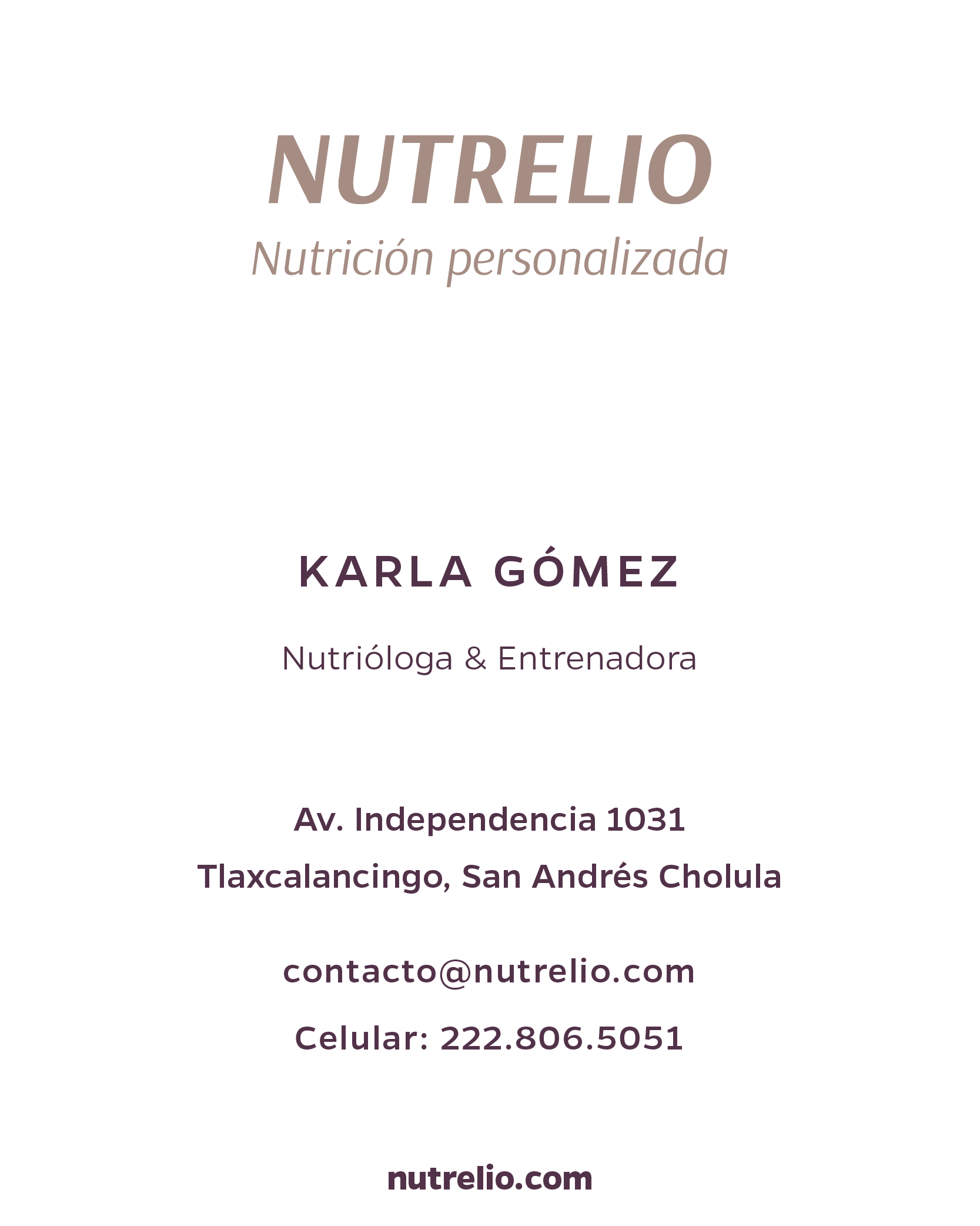 Tarjeta de presentación digital